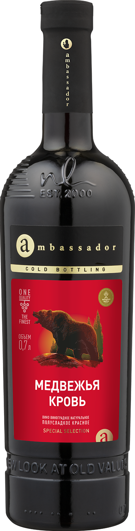 Bear’s Blood red